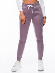 Женские штаны Edoti 070PLR  фиолетовые цена и информация | Женские брюки | pigu.lt