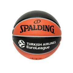 Мяч баскетбольный Spalding TF-500 Euroleague, 7 размер цена и информация | Spalding Спорт, досуг, туризм | pigu.lt