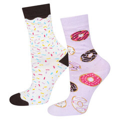 Kojinės moterims Soxo spurga donut dėžutėje, violetinė kaina ir informacija | Moteriškos kojinės | pigu.lt