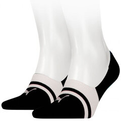 Kojinės moterims Puma Heritage Footie 2P 90797601, juodos kaina ir informacija | Moteriškos kojinės | pigu.lt