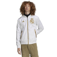 Striukė vyrams Adidas Real Madrid Lny Bomber, balta цена и информация | Мужские куртки | pigu.lt