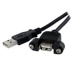 Micro USB Startech USBPNLAFAM3, 90 cm kaina ir informacija | Kabeliai ir laidai | pigu.lt