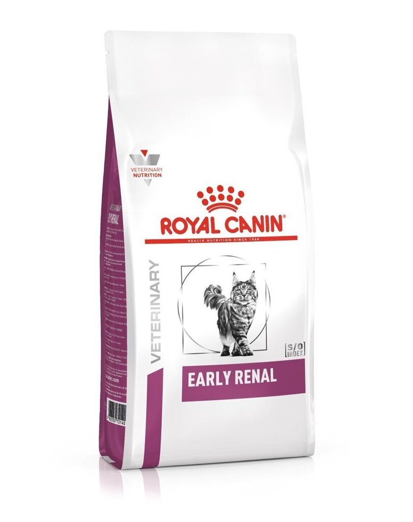 Royal Canin katėms, sergančioms ankstyvosiomis lėtinės inkstų ligos stadijomis Early Renal Cat, 3,5 kg kaina ir informacija | Sausas maistas katėms | pigu.lt