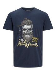 Футболкa JACK & JONES 12205684CLOUDDANCER-L цена и информация | Мужские футболки | pigu.lt