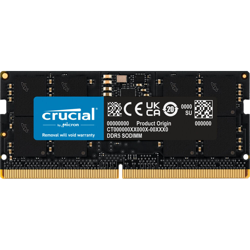 Crucial CT16G48C40S5 16 GB kaina ir informacija | Operatyvioji atmintis (RAM) | pigu.lt