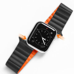 Браслет Dux Ducis Chain Version 42/44 мм для Apple Watch, черный цена и информация | Аксессуары для смарт-часов и браслетов | pigu.lt