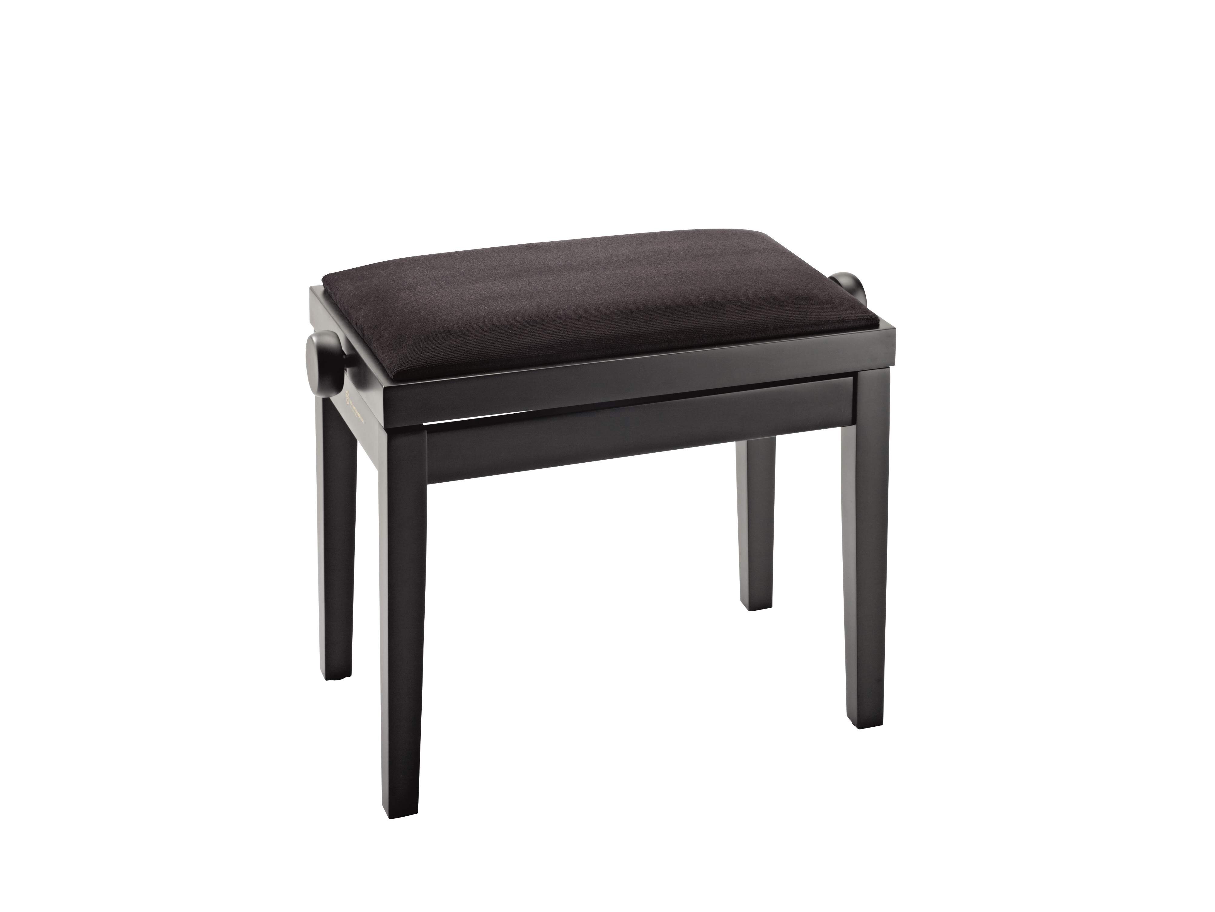 Pianino kėdė K&M 13900 juoda, matinė kaina | pigu.lt