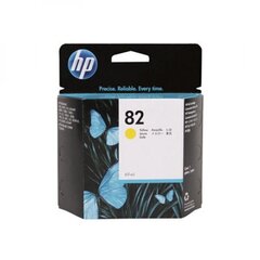 HP C4913A 82, geltona kaina ir informacija | Kasetės rašaliniams spausdintuvams | pigu.lt