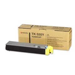 Kyocera TK-520Y TK520Y 1T02HJAEU0 Тонер Y - цена и информация | Картриджи для струйных принтеров | pigu.lt
