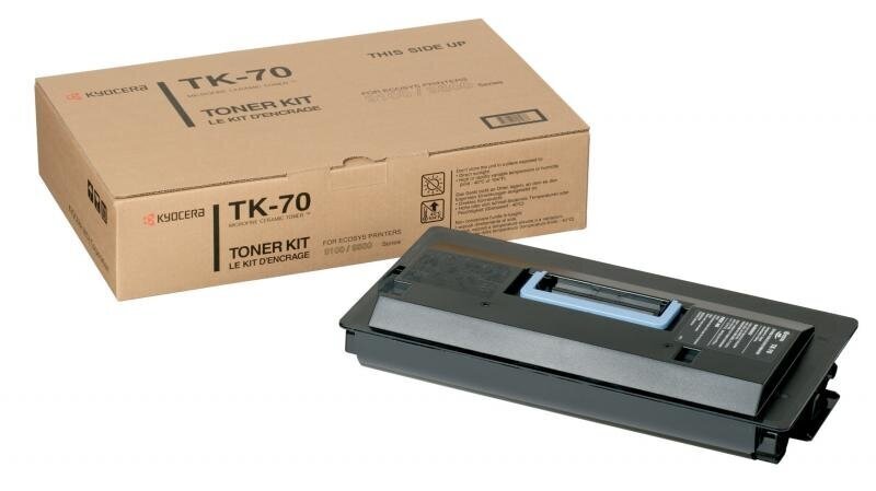 Kyocera tk-70 tk70 tonerio bk - kaina ir informacija | Kasetės rašaliniams spausdintuvams | pigu.lt