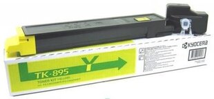 Kyocera TK-895Y TK895Y TONER Y - kaina ir informacija | Kasetės rašaliniams spausdintuvams | pigu.lt