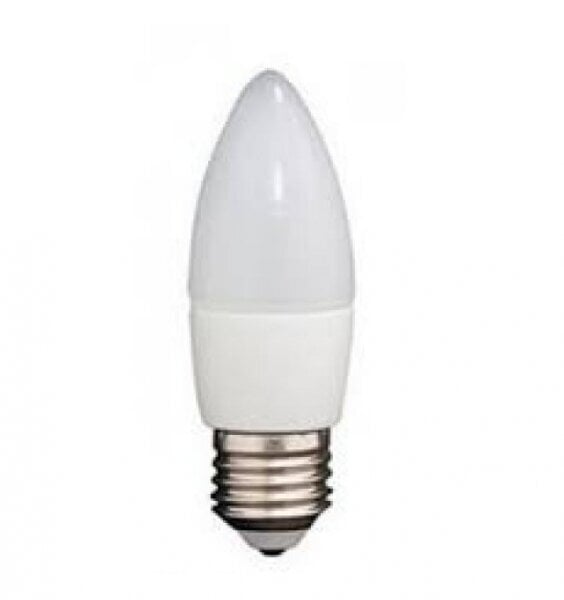 LED lemputė E27-C37 7W 4000k kaina ir informacija | Elektros lemputės | pigu.lt