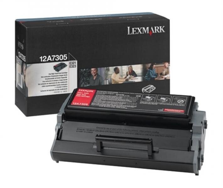 Lexmark 12A7305 Toner BK - цена и информация | Kasetės rašaliniams spausdintuvams | pigu.lt