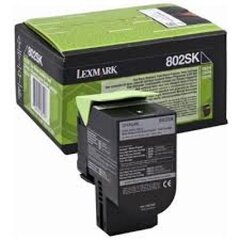 Kasetės rašaliniams spausdintuvams Lexmark 80c2sk0 toner bk - kaina ir informacija | Kasetės rašaliniams spausdintuvams | pigu.lt