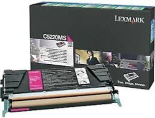 Kasetės rašaliniams spausdintuvams Lexmark c5220ms toner m - kaina ir informacija | Kasetės rašaliniams spausdintuvams | pigu.lt