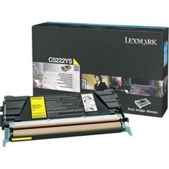 Kasetės rašaliniams spausdintuvams Lexmark C5222YS Toner Y - kaina ir informacija | Kasetės rašaliniams spausdintuvams | pigu.lt
