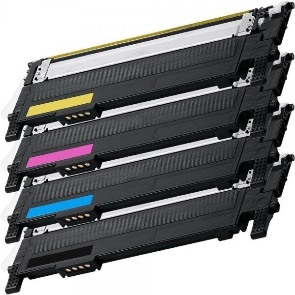 Kasetės rašaliniams spausdintuvams Samsung CLT-P404C Toner Dore analog 4pcs BK Y C M цена и информация | Kasetės rašaliniams spausdintuvams | pigu.lt