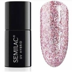 SEMILAC 293 стойкий гибридный гель лак для ногтей Rose Gold, 7 ml. цена и информация | Лаки, укрепители для ногтей | pigu.lt