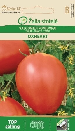Valgomieji pomidorai Oxheart (Jaučio širdis) цена и информация | Daržovių, uogų sėklos | pigu.lt