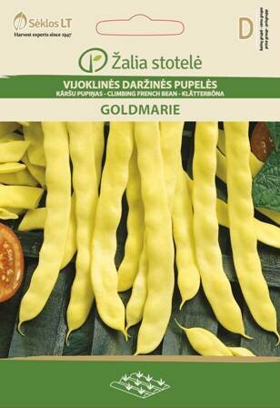 Vijoklinės pupelės Goldmarie kaina ir informacija | Daržovių, uogų sėklos | pigu.lt