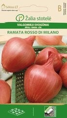 Valgomieji svogūnai Ramata Rosso Di Milano цена и информация | Семена овощей, ягод | pigu.lt