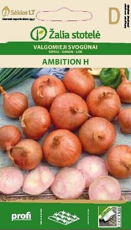 Valgomieji svogūnai Ambition H kaina ir informacija | Daržovių, uogų sėklos | pigu.lt