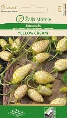 Žemuogės Yellow Cream цена и информация | Семена овощей, ягод | pigu.lt