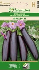 Baklažanai Giralda H цена и информация | Семена овощей, ягод | pigu.lt