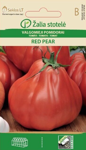 Valgomieji pomidorai Red Pear цена и информация | Daržovių, uogų sėklos | pigu.lt