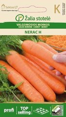 Valgomosios morkos Nerac H цена и информация | Семена овощей, ягод | pigu.lt