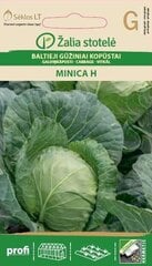 Baltieji Gūžiniai Kopūstai Minica H цена и информация | Семена овощей, ягод | pigu.lt