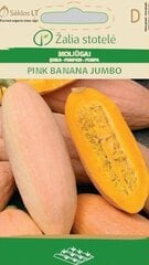 Moliūgai Pink Banana Jumbo цена и информация | Семена овощей, ягод | pigu.lt