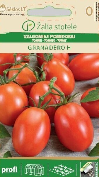 Valgomieji pomidorai Granadero H kaina ir informacija | Daržovių, uogų sėklos | pigu.lt