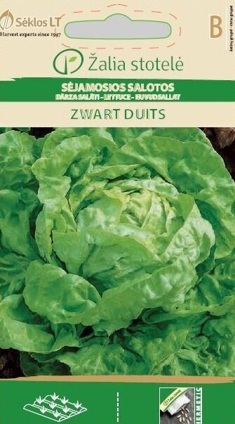 Sėjamosios salotos Zwart Duits kaina ir informacija | Daržovių, uogų sėklos | pigu.lt