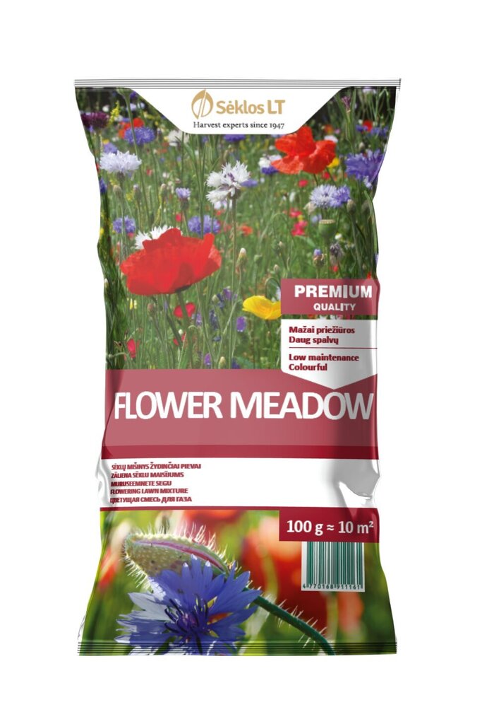Vejinis mišinys Flower Meadow 100 g kaina ir informacija | Vejiniai žolių mišiniai | pigu.lt