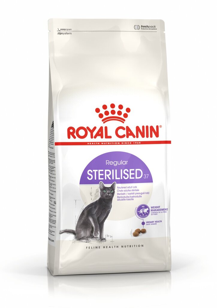 Royal Canin visavertis sausas subalansuotas ėdalas sterilizuotoms katėms ir kastruotiems katinams, 0.4kg kaina ir informacija | Sausas maistas katėms | pigu.lt