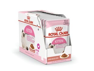 Konservai kačiukams Royal Canin Kitten, 12 x 85 g kaina ir informacija | Konservai katėms | pigu.lt