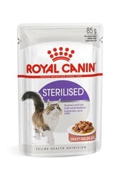Šlapias maistas katėms Royal Canin Sterilised, 85 g цена и информация | Консервы для кошек | pigu.lt