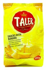 Traškučiai su bananais Taler 135g kaina ir informacija | Užkandžiai, traškučiai | pigu.lt