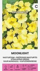Didžiosios Nasturtės Moonlight цена и информация | Семена цветов | pigu.lt