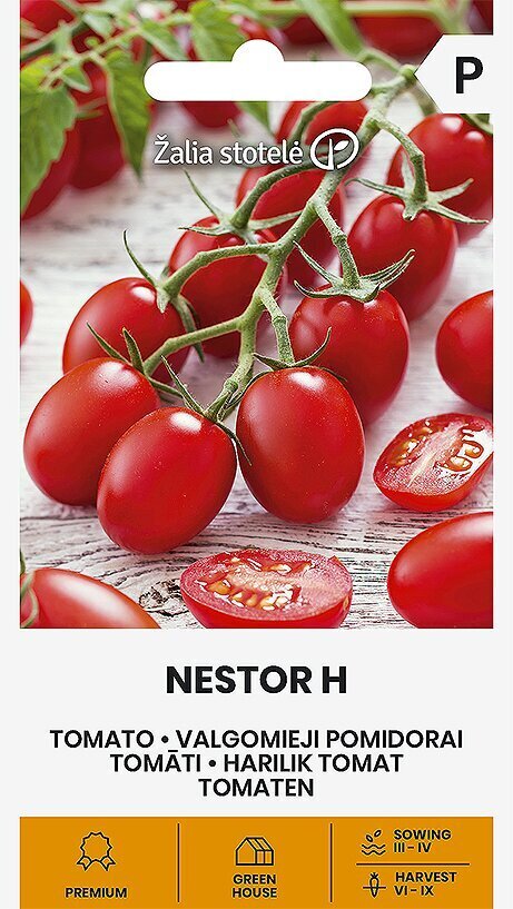 Valgomieji pomidorai Nestor H kaina ir informacija | Daržovių, uogų sėklos | pigu.lt
