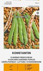 Daržinės vijoklinės pupelės Konstantin kaina ir informacija | Daržovių, uogų sėklos | pigu.lt