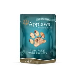 Applaws Tuna fillet&Anchovy konservai katėms, 70g цена и информация | Applaws Товары для животных | pigu.lt