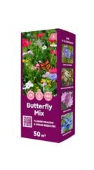 Gėlių ir žolių sėklų mišinys Butterfly цена и информация | Газонные смеси | pigu.lt