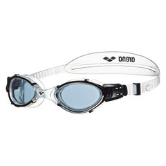 Plaukimo akiniai Arena Nimesis Medium, pilki/skaidrūs kaina ir informacija | Plaukimo akiniai | pigu.lt