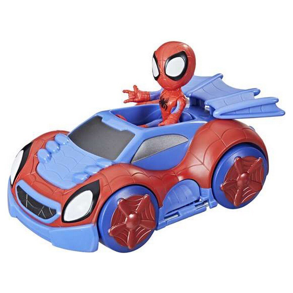 Mašina Spidey Amazing Friends Hasbro Convertible цена | pigu.lt