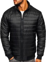 Куртка мужская J.Style 80 г 90322 01, черная 90322*01-XL цена и информация | Мужские куртки | pigu.lt