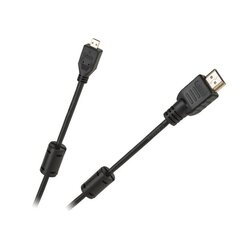 Kabelis Cabletech economic HDMI – microHDMI, 1.8m kaina ir informacija | Kabeliai ir laidai | pigu.lt