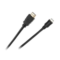 HDMI – miniHDMI kabelis, 1.8 m kaina ir informacija | Kabeliai ir laidai | pigu.lt