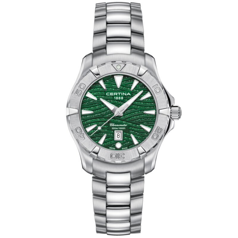 Laikrodis moterims Certina, žalias kaina ir informacija | Vyriški laikrodžiai | pigu.lt